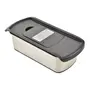FATIADOR/RALADOR MULTIUSO COM MANDOLIN GAUT CHEF - INOX/PRETO - Foto 3