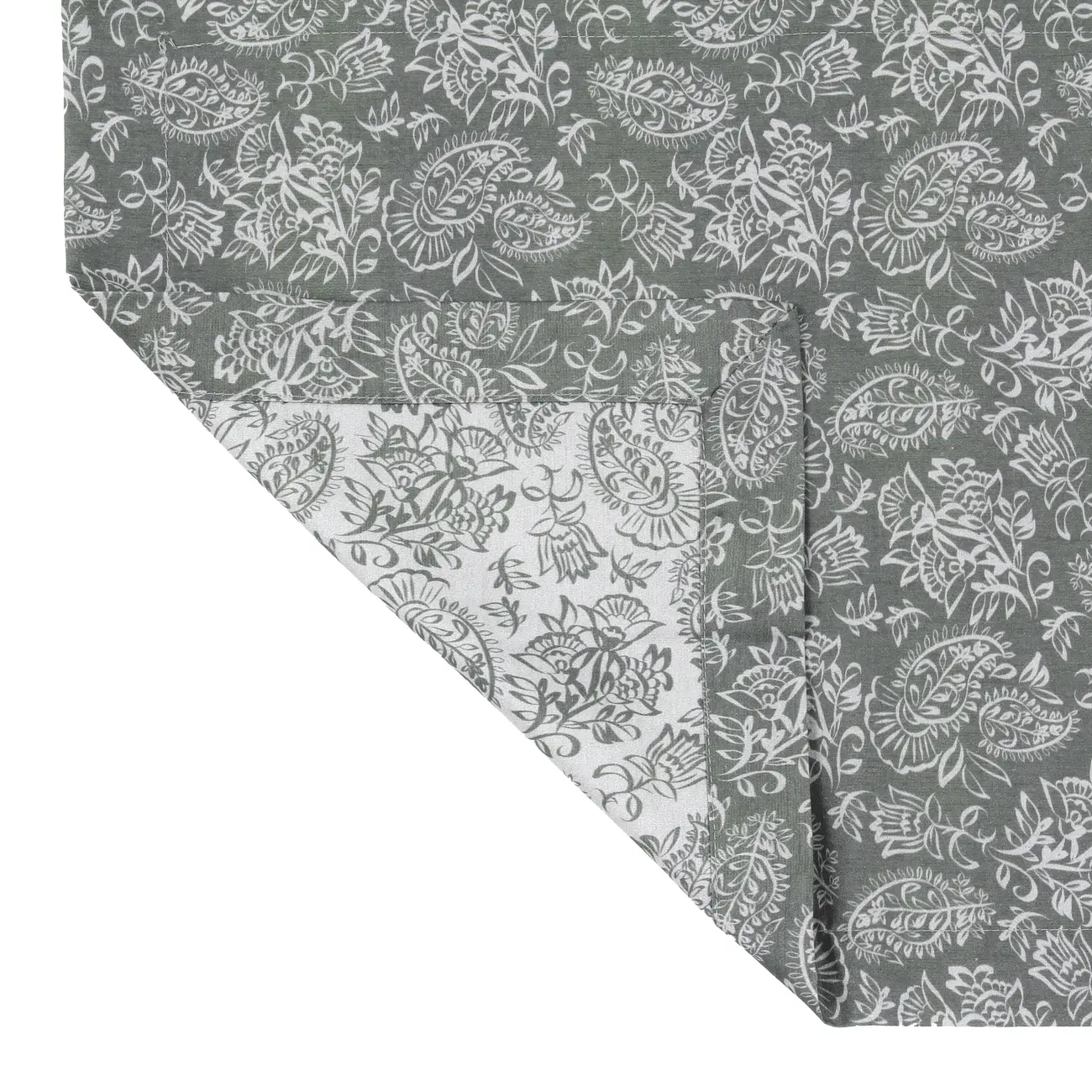 LUGAR AMERICANO DUPLA-FACE 50 CM X 35 CM LANDS - LODEN GREEN/NATURAL - Foto 3