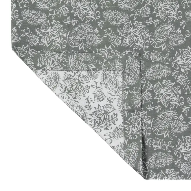 LUGAR AMERICANO DUPLA-FACE 50 CM X 35 CM LANDS - LODEN GREEN/NATURAL - Foto 3
