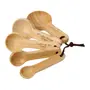 JOGO COM 5 COLHERES MEDIDORAS BAMBOO - BAMBU - Foto 2
