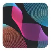 MOUSE PAD BEAT - PRETO/CORES CALEIDOCOLOR - Foto 1