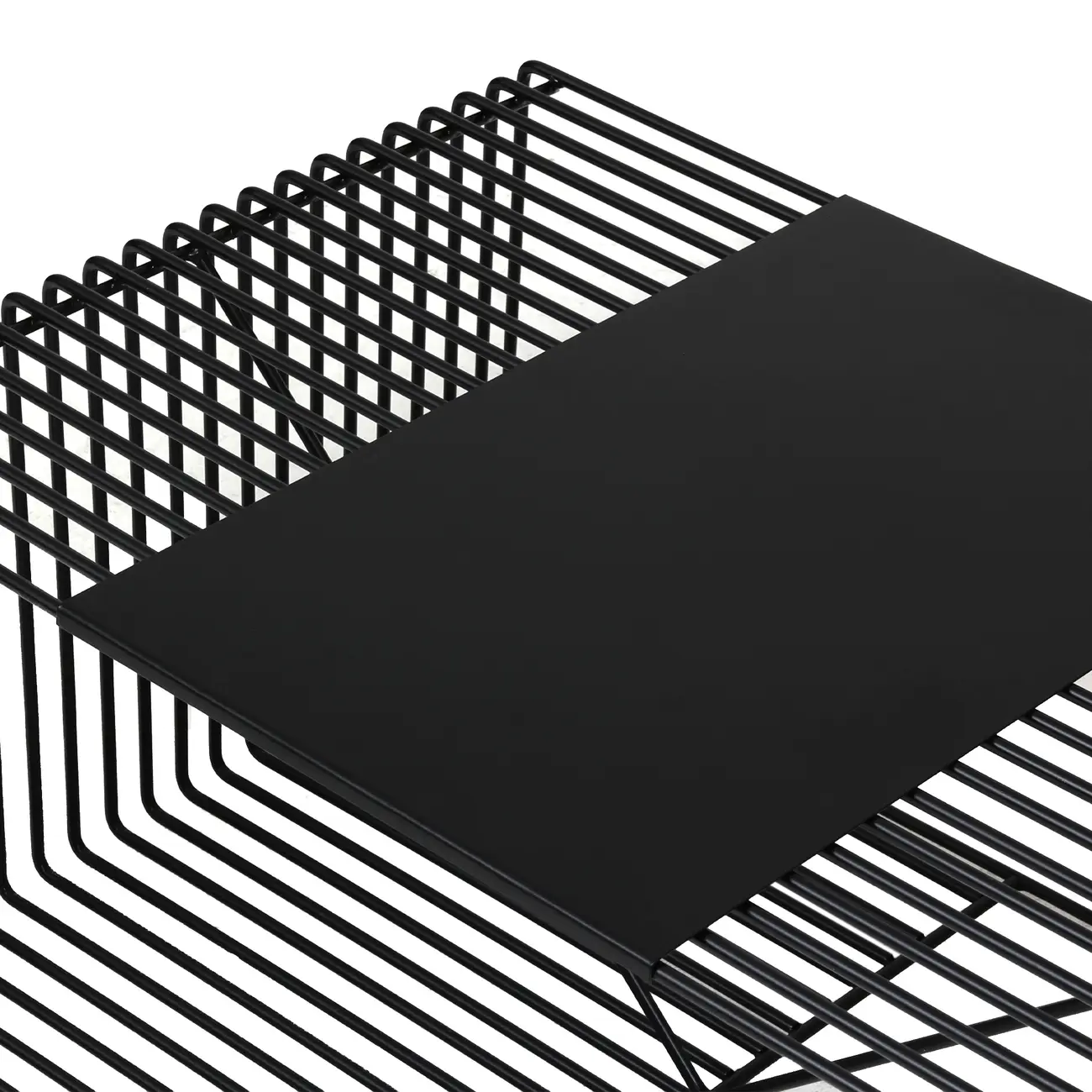 MESA DE CENTRO 83 CM X 57 CM TELMA - PRETO - Foto 7