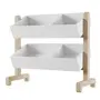 ESTANTE INFANTIL 80 CM X 71 CM TILT - NATURAL WASHED/BRANCO - Foto 2