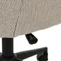 CADEIRA HOME OFFICE CLAM GLAM - PRETO/AREIA - Foto 8