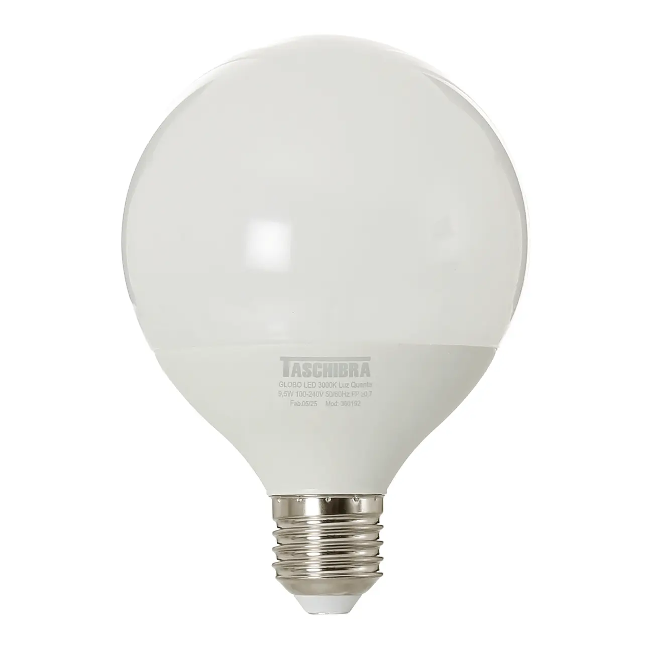 LÂMPADA GLOBO LED 100 9,5W 3000K 127/220V - BRANCO - Foto 1