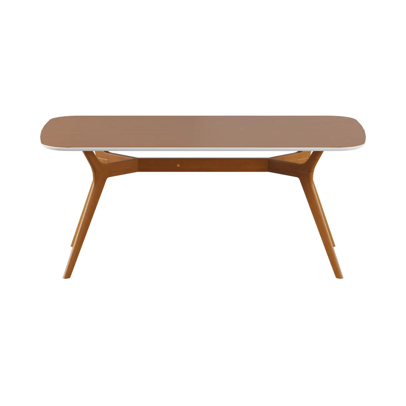MESA DE JANTAR 1,80 M X 1 M ORGANIC - FREIJÓ/BRANCO - Foto 22