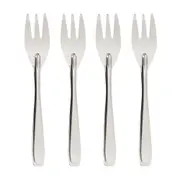 JOGO DE GARFO PARA SOBREMESA 4 PEÇAS DELLY - INOX - Foto 1