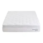 COLCHÃO QUEEN COM MOLAS ENSACADAS 1,58 M X 1,98 M X 32 CM PREMIUM - BRANCO - Foto 3