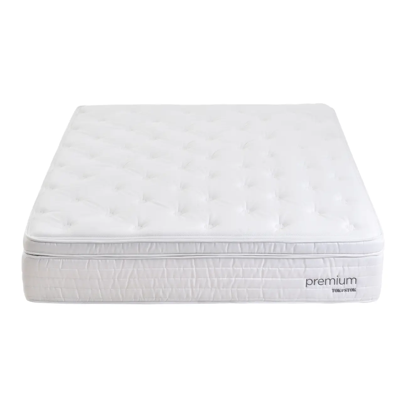 COLCHÃO QUEEN COM MOLAS ENSACADAS 1,58 M X 1,98 M X 32 CM PREMIUM - BRANCO - Foto 3