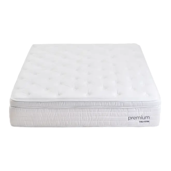 COLCHÃO QUEEN COM MOLAS ENSACADAS 1,58 M X 1,98 M X 32 CM PREMIUM - BRANCO - Foto 3