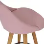 BANCO ALTO GIRATÓRIO KLOE - TAUARI/QUARTZO ROSA - Foto 7