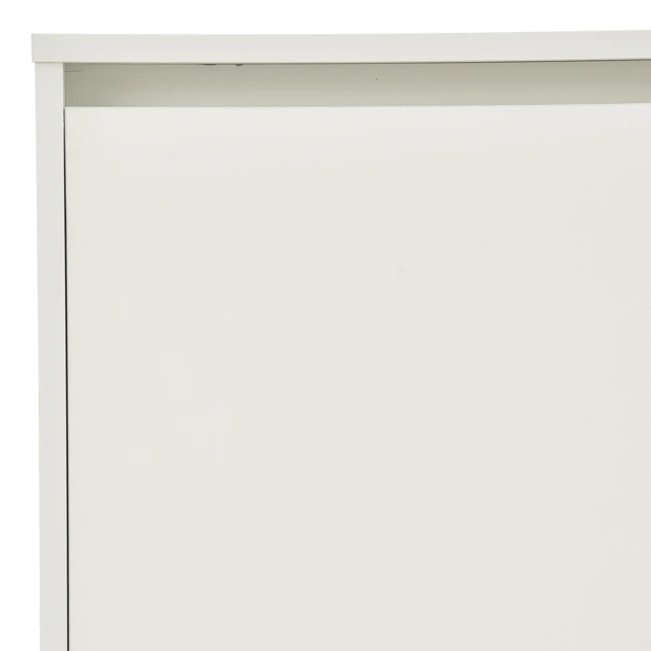 ARMÁRIO PARA ESCRITÓRIO ALTO 2 PORTAS START UP - BRANCO/BRANCO - Foto 10