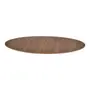 MESA OVAL 1,60 M X 90 CM HERON - ALUMÍNIO/PAU FERRO - Foto 4