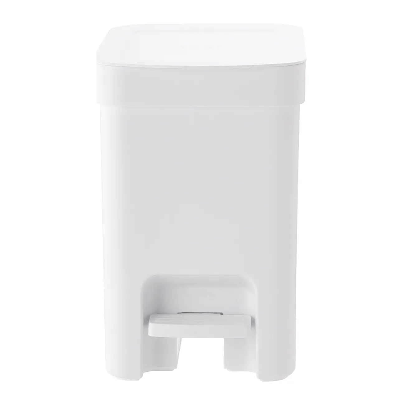 LIXEIRA COM PEDAL 6 L TRIUM - BRANCO - Foto 2