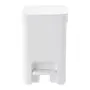 LIXEIRA COM PEDAL 6 L TRIUM - BRANCO - Foto 2