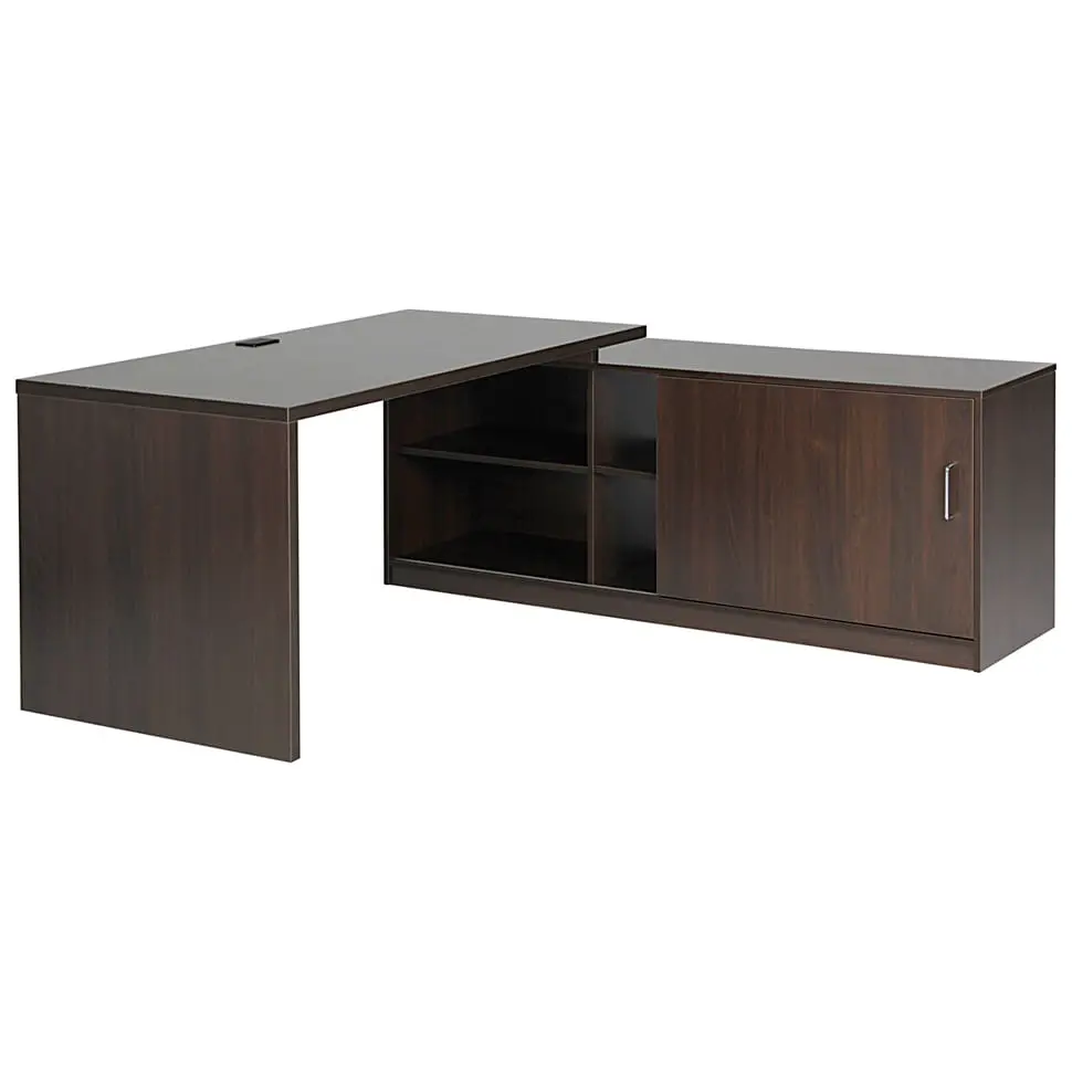 MESA COM BALCÃO 1 PORTA DE CORRER 1,80 M X 1,87 M BOSS - TABACO/TABACO - Foto 2