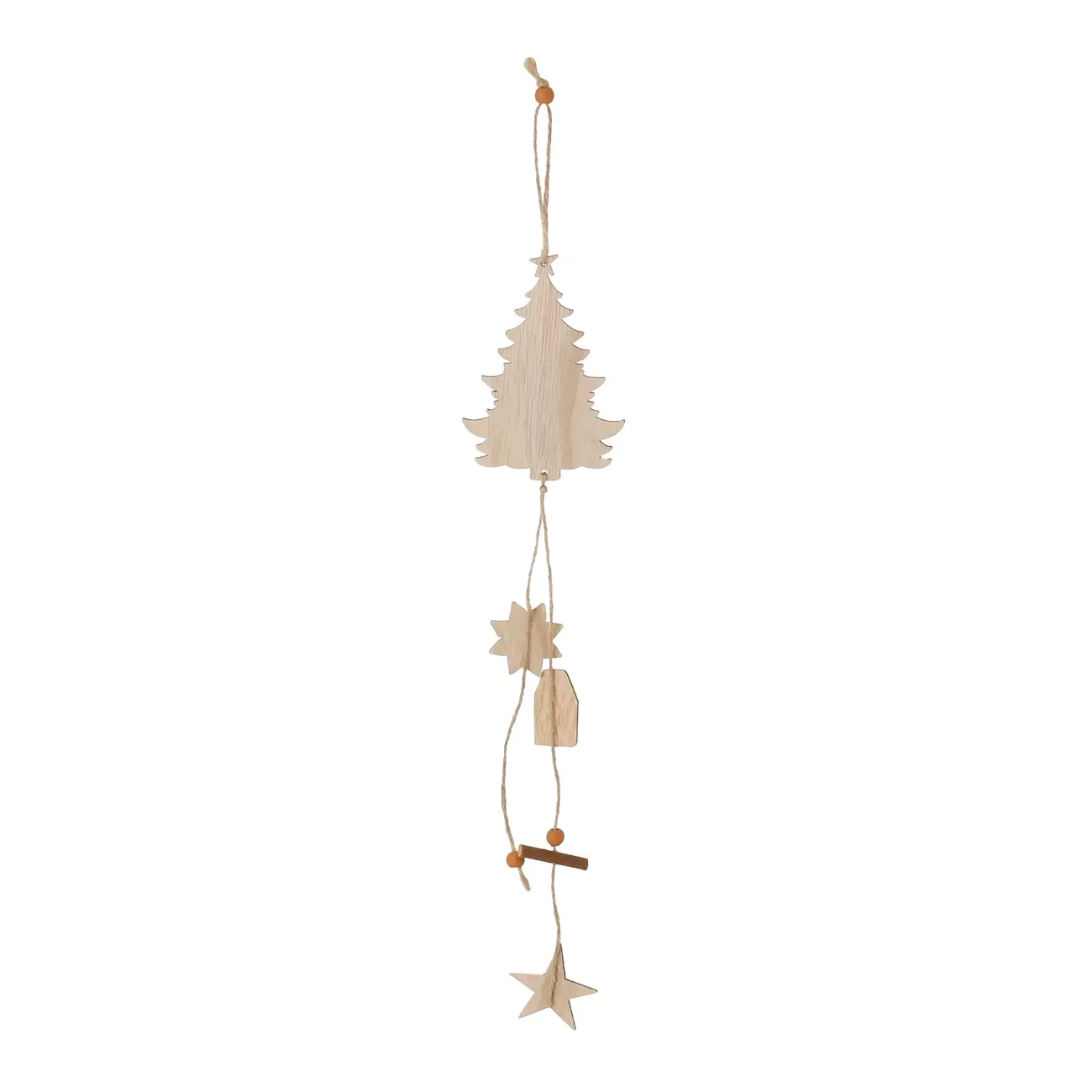 PINGENTE 50 CM VILAREJO NOEL - CASCA DE URUCUM/CIPESTRE - Foto 4