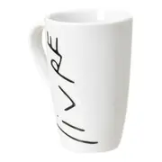 CANECA 400 ML LIVRO EM LOUÇAS AMOR - BRANCO/PRETO - Foto 5