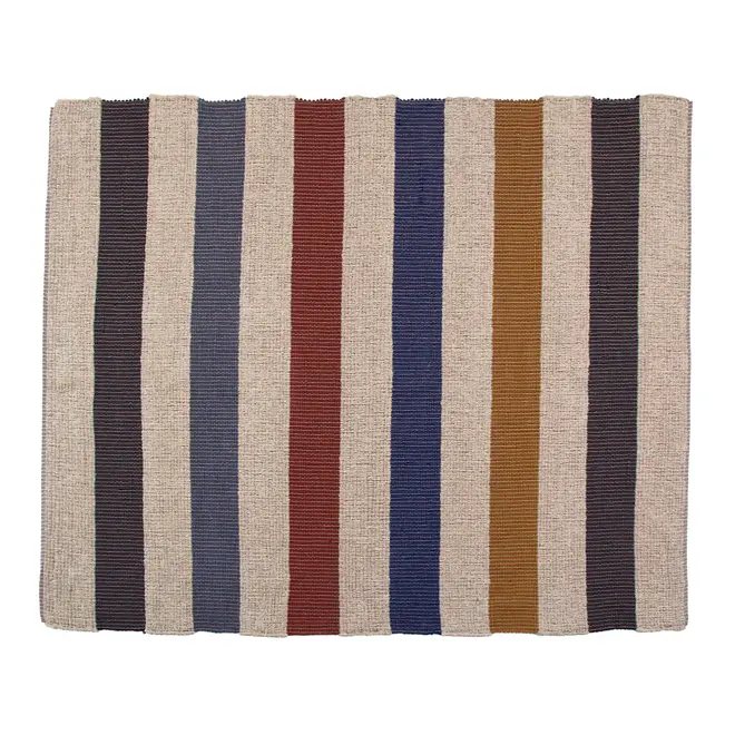 TAPETE 2,50 M X 3,50 M GUARAMI - NATURAL/MULTICOR - Foto 1