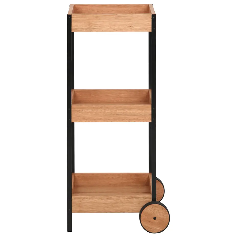 CARRINHO ALTO 46 CM X 37 CM FLO - EUCALIPTO/PRETO - Foto 5
