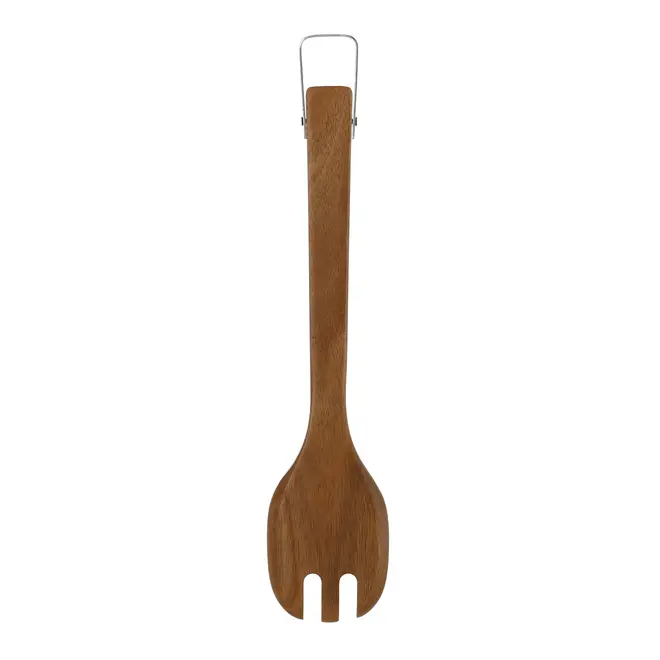 COLHER VAZADA 33 CM ACÁCIA TIMBRE - ACÁCIA - Foto 5