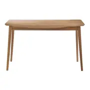 MESA 1 GAVETA 1,30 M X 65 CM SKAND - CAJUEIRO JAPONÊS - Foto 5