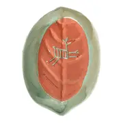 TIGELA OVAL 22 CM X 16 CM FOLHA - VERDE - Foto 5