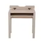ESCRIVANINHA INFANTIL 58 CM X 40 CM WOOD FENCE - BRANCO LAVADO - Foto 2