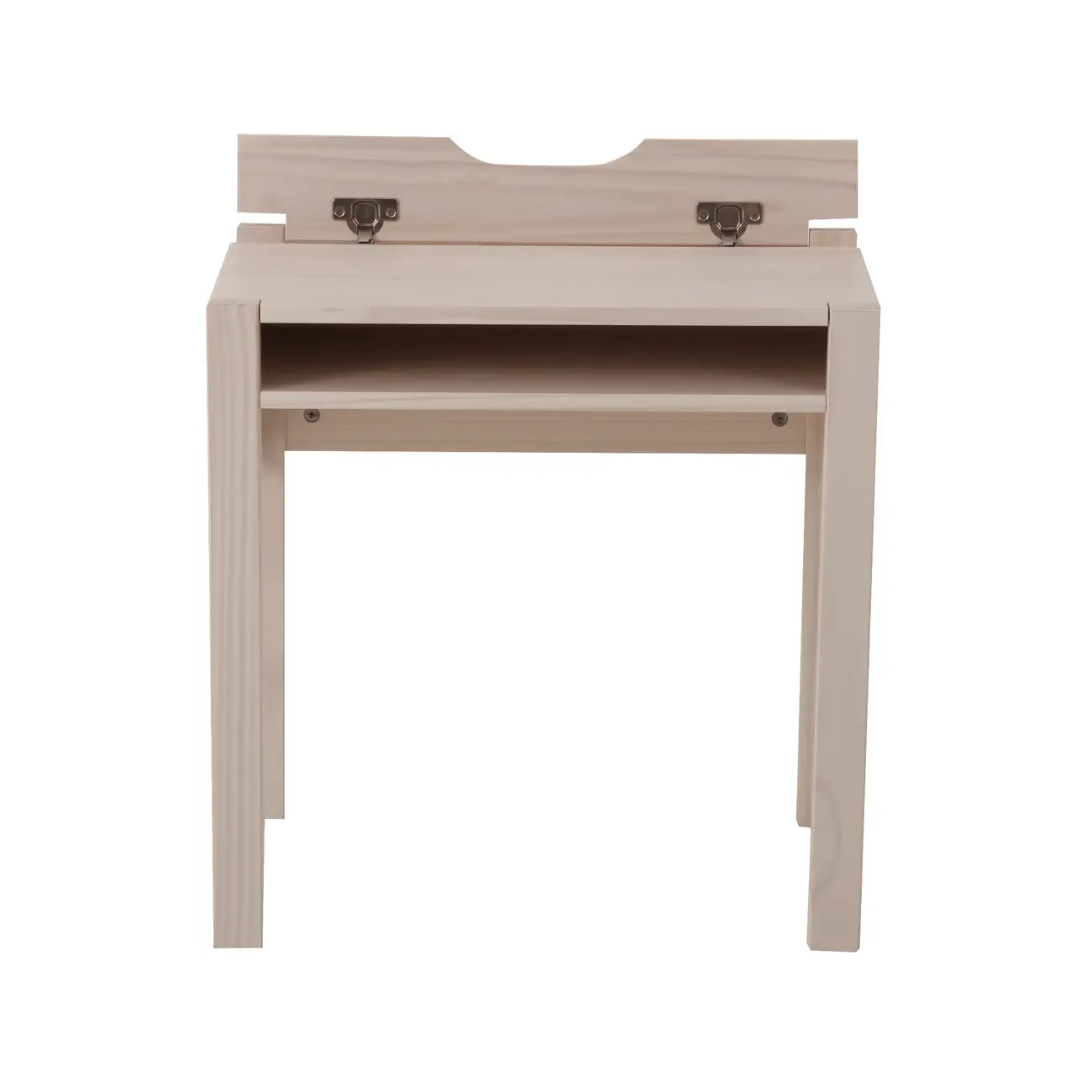 ESCRIVANINHA INFANTIL 58 CM X 40 CM WOOD FENCE - BRANCO LAVADO - Foto 2