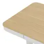 MESA DE ESCRITÓRIO REGULÁVEL E ELÉTRICA 1 GAVETA 1,18 M X 60 CM ELEVATION PLUS - BRANCO/CARVALHO - Foto 9