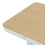 MESA DE ESCRITÓRIO REGULÁVEL E ELÉTRICA 1 GAVETA 1,18 M X 60 CM ELEVATION PLUS - BRANCO/CARVALHO - Foto 9