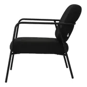 POLTRONA SNAKY - PRETO/PRETO - Foto 3