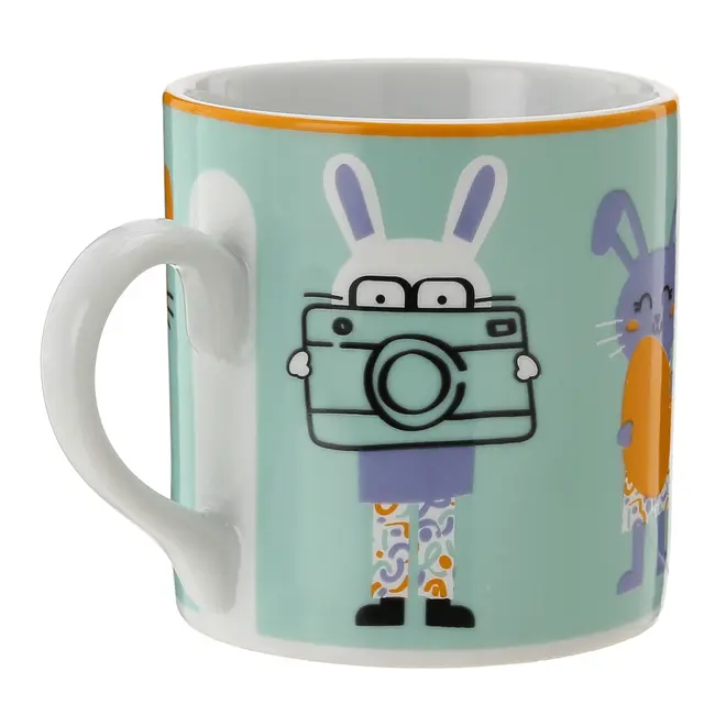 CANECA 350 ML POPÁSCOA - MENTA/MULTICOR - Foto 6