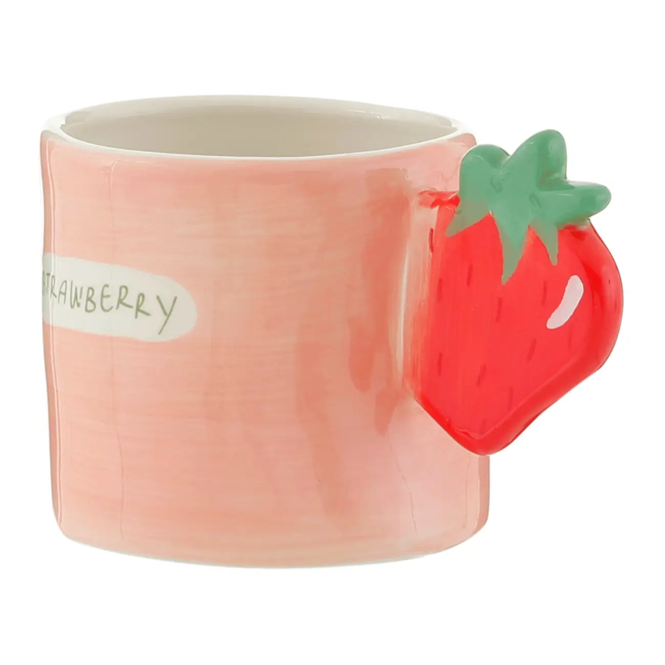 CANECA STRAWBERRY 300 ML FRUITS - ROSA/MULTICOR - Foto 2