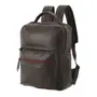 MOCHILA ON THE GO - COURO MARROM DE LEI - Foto 1
