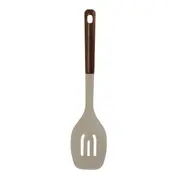 COLHER VAZADA 31 CM PAPARICO - CAMELO/ACÁCIA - Foto 4
