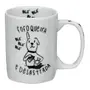 CANECA 160 ML FOFOQUEIRA - BRANCO/PRETO - Foto 1