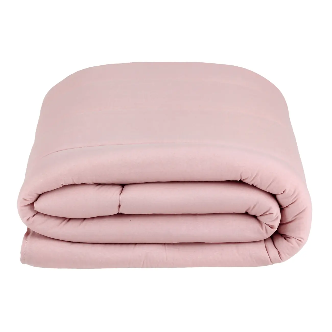 EDREDOM DUPLA-FACE CASAL/QUEEN 2,40 M X 2,50 M MISCELLAN - CINZA/ROSA CLARO - Foto 6