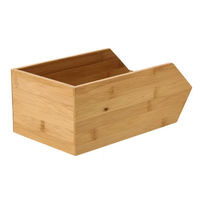 ORGANIZADOR EMPILHÁVEL 17 CM X 30 CM BAMBOO - BAMBU - Foto 5