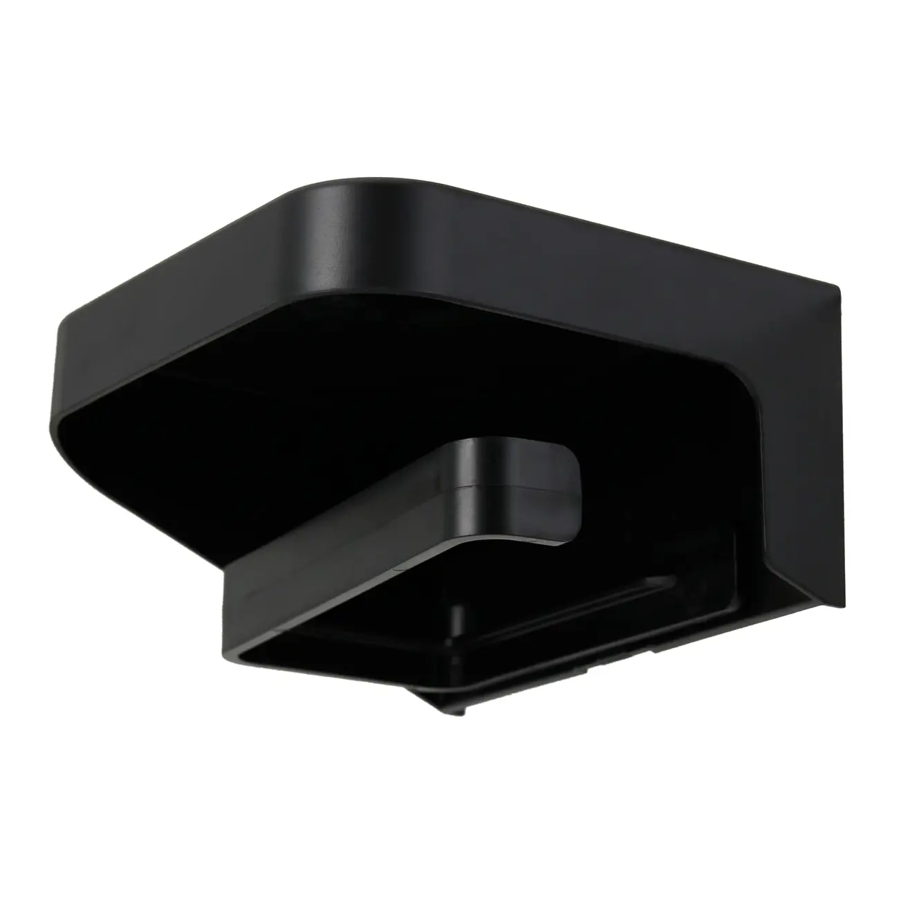 PORTA-PAPEL HIGIÊNICO DE PAREDE AUTOADESIVA ELEVE - PRETO - Foto 4