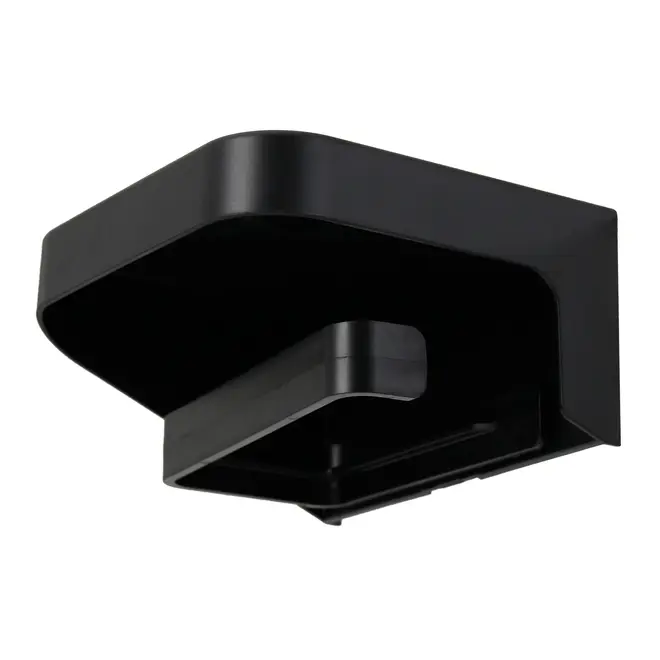 PORTA-PAPEL HIGIÊNICO DE PAREDE AUTOADESIVA ELEVE - PRETO - Foto 4