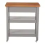 CARRINHO 1 GAVETA 80 CM X 45 CM NANCY - CINZA PROVENCE/AMÊNDOA - Foto 5