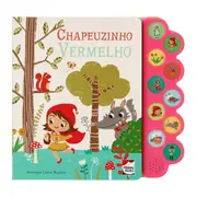 ENCANTADAS SONOROS: CHAPEUZINHO VERMELHO LIVRO INFANTIL - MULTICOR - Foto 1