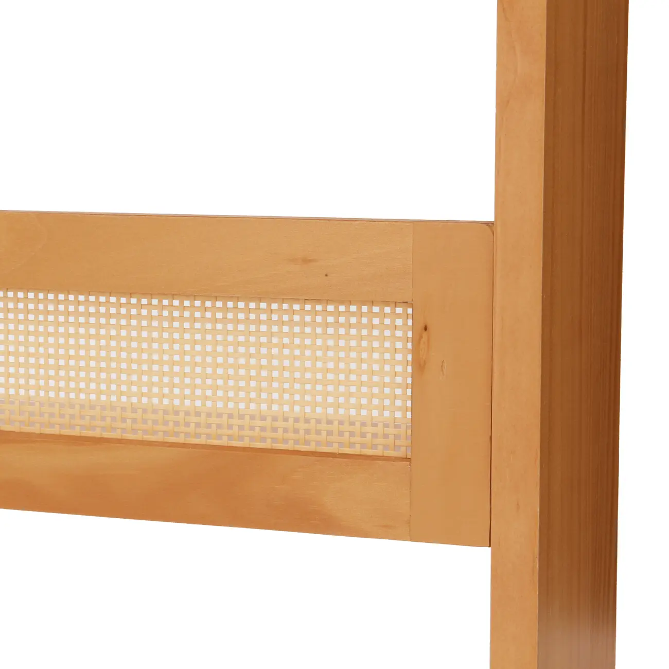 ESTANTE DE PAREDE COM PALHINHA 80 CM X 88 CM PALHANDI - AMÊNDOA/NATURAL - Foto 6