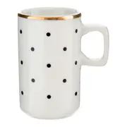 CANECA ESPRESSO 80 ML HIPFIX POINT - PRETO/OURO - Foto 1