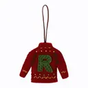 VERMELHO/MULTICOR - PINGENTE SUÉTER 10 CM SANTA ROCKS