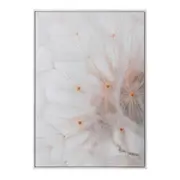 QUADRO 50 CM X 70 CM DANDELION - BRANCO/NATURAL - Foto 1