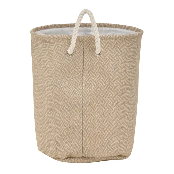 CESTO PARA ROUPAS TRAIRI - NATURAL/OFF WHITE - Foto 4
