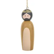 PINGENTE REIS COM 4 PEÇAS NATAL ASTRAL - MULTICOR - Foto 3