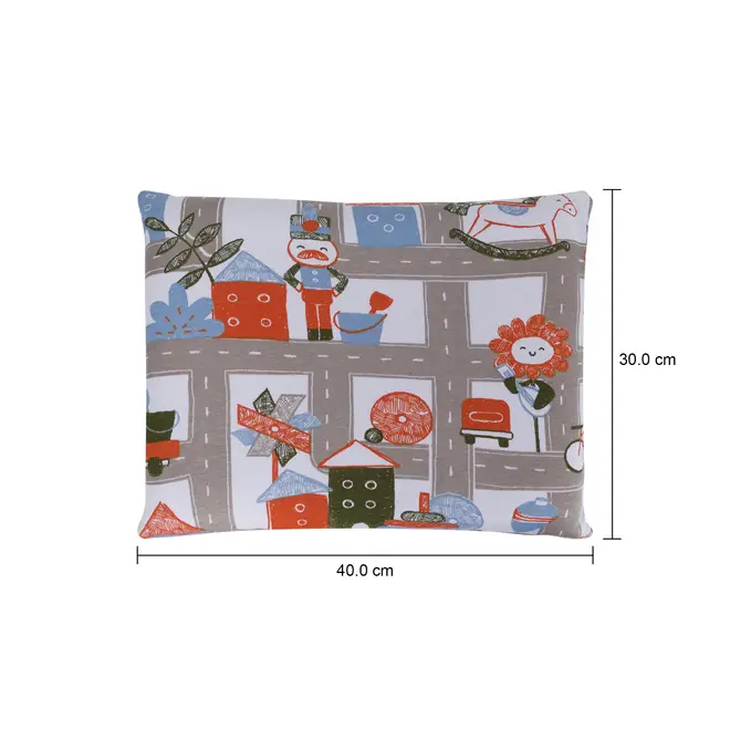 KIT FRONHA BEBÊ 30 CM X 40 CM COM 3 CRIAMUNDOS - CAMELO/MULTICOR - Foto 2